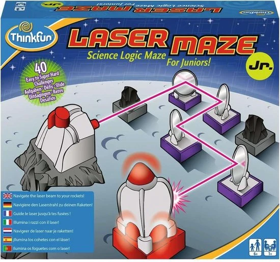 Laser Maze(TM) Junior ThinkFun ThinkFun Laser Maze Junior - Breinbreker - Afbeelding 8