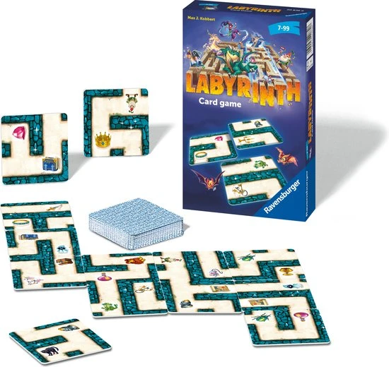 Ravensburger Doolhof Labyrinth - Kaartspel - Afbeelding 2