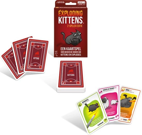 Exploding Kittens Voor 2 Spelers - Afbeelding 7