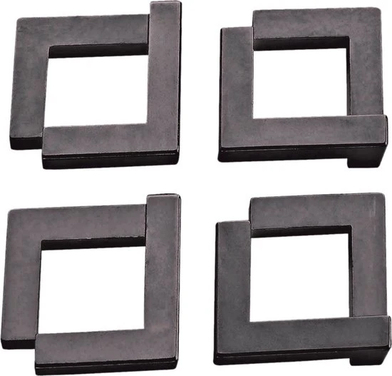 Huzzle Breinbreker Cast Quartet Zwart - Afbeelding 3