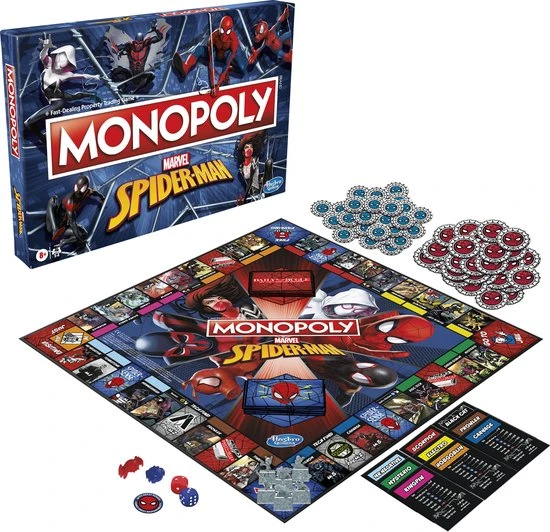 Monopoly Spider-Man - Engelstalig Bordspel - Afbeelding 7