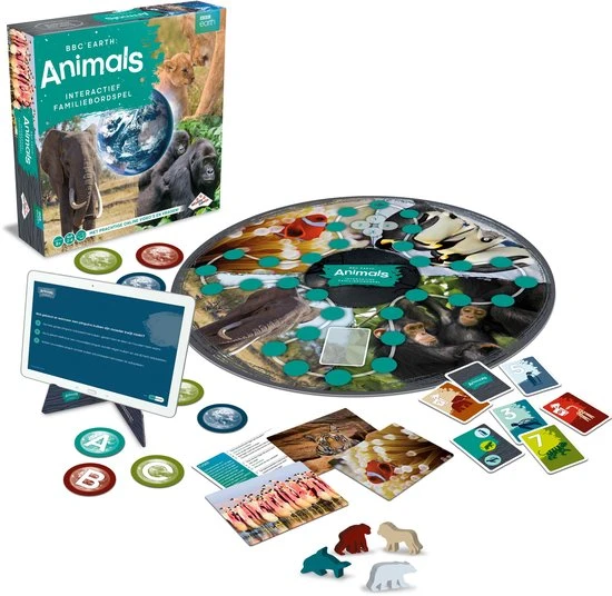 Identity Games BBC Earth: Animals Dierenquiz Bordspel - Afbeelding 11