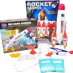 Brimley? Raket Experimenteerdoos - Wetenschapsdoos - DIY Wetenschap Set - STEM Speelgoed
