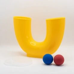 Loop The Ball (Geel) - Sport & Spel - Jongleren & Balspel - Educatief - Verslavend Nieuw Spel - Tieners, Kinderen En Volwassenen