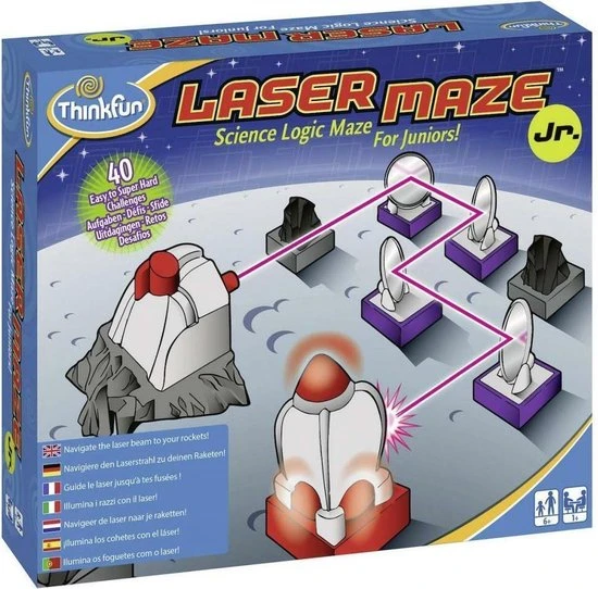 Laser Maze(TM) Junior ThinkFun ThinkFun Laser Maze Junior - Breinbreker - Afbeelding 6
