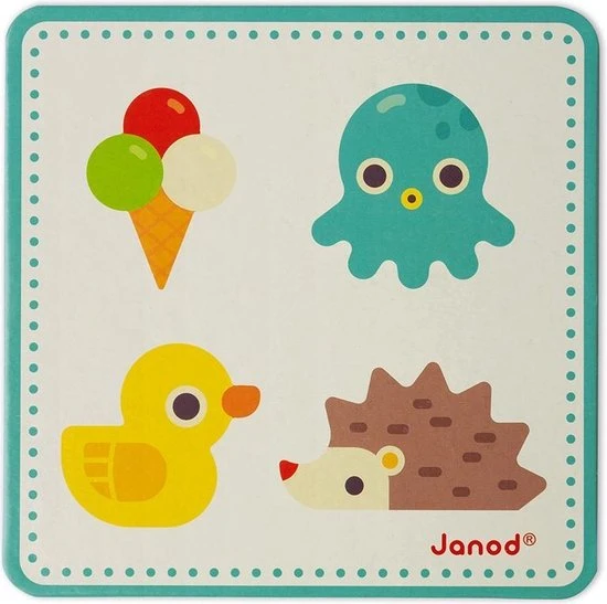 Janod Ik Leer - Voelen Memo Spel - Afbeelding 12