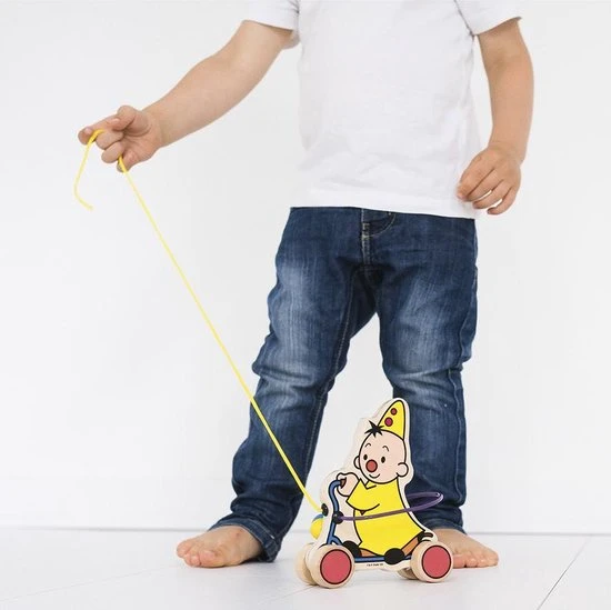 Bambolino Toys - Bumba Houten Trekfiguur - Educatief Speelgoed - Goed Voor De Motoriek - Afbeelding 3
