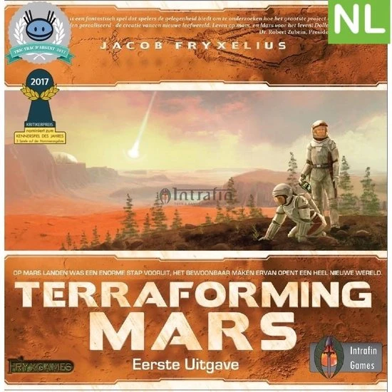Intrafin Games Terraforming Mars - Nederlandstalig Bordspel