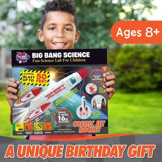 Brimley? Raket Experimenteerdoos - Wetenschapsdoos - DIY Wetenschap Set - STEM Speelgoed - Afbeelding 4