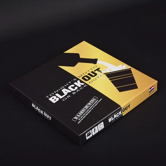 Merkloos Black Out Dutch Edition - Drankspel - Partyspel - Bordspel - Drankspel Voor Volwassenen - Drinking Game