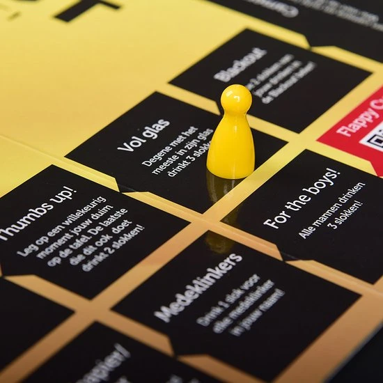 Merkloos Black Out Dutch Edition - Drankspel - Partyspel - Bordspel - Drankspel Voor Volwassenen - Drinking Game - Afbeelding 4