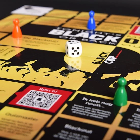 Merkloos Black Out Dutch Edition - Drankspel - Partyspel - Bordspel - Drankspel Voor Volwassenen - Drinking Game - Afbeelding 5