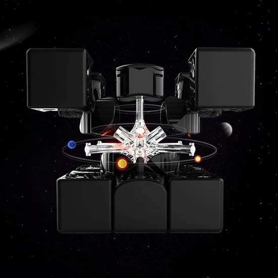 GAN - 11M PRO - 3x3 - Kubus- Frosted Stickerless - Zwart - Afbeelding 8