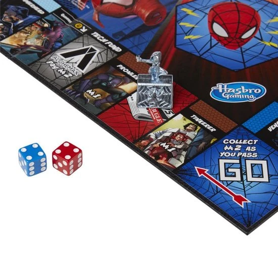 Monopoly Spider-Man - Engelstalig Bordspel - Afbeelding 6