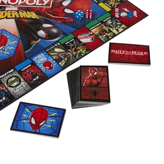 Monopoly Spider-Man - Engelstalig Bordspel - Afbeelding 10