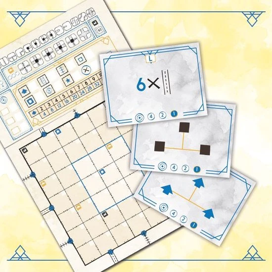 White Goblin Games Railroad Ink (Goudgele Versie) - Afbeelding 3