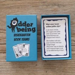 Odder Being - Visiekaarten Voor Teams - 55 Kaarten - Vragen Voor Teambuilding, Teamcoaching, Leiderschapscoaching