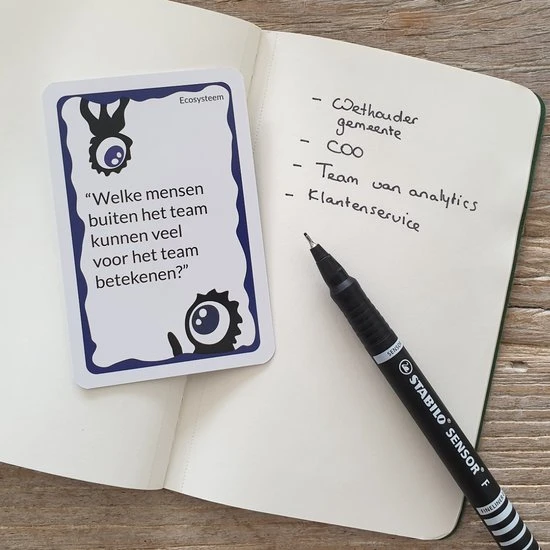 Odder Being - Visiekaarten Voor Teams - 55 Kaarten - Vragen Voor Teambuilding, Teamcoaching, Leiderschapscoaching - Afbeelding 4