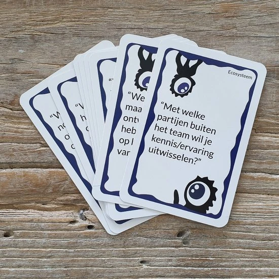 Odder Being - Visiekaarten Voor Teams - 55 Kaarten - Vragen Voor Teambuilding, Teamcoaching, Leiderschapscoaching - Afbeelding 6