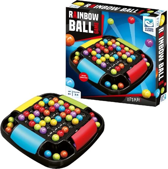 Clown Games Rainbow Ball Game - Afbeelding 9