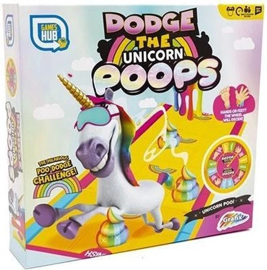 Grafix Ontwijk De Eenhoorn Poep!