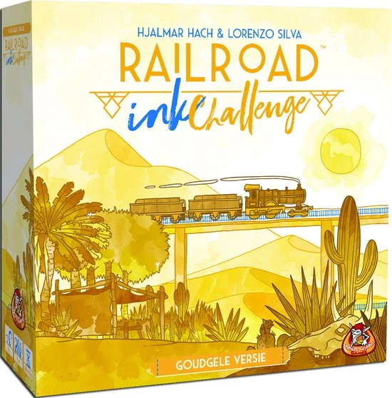 White Goblin Games Railroad Ink (Goudgele Versie)