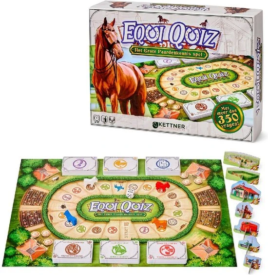 Van Der Meulen Bordquiz Equi Quiz Het Grote Paardenkennis Spel - Afbeelding 8