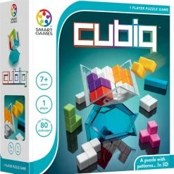 SmartGames - Cubiq - Denkspel - 80 Opdrachten