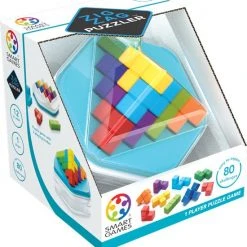 SmartGames - Zig Zag Puzzler - 80 Opdrachten - 3D Puzzel - Ruimtelijk Inzicht