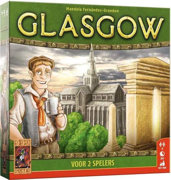 999 Games Glasgow Bordspel - Afbeelding 7