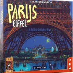 999 Games Parijs Uitbreiding Eiffel Bordspel