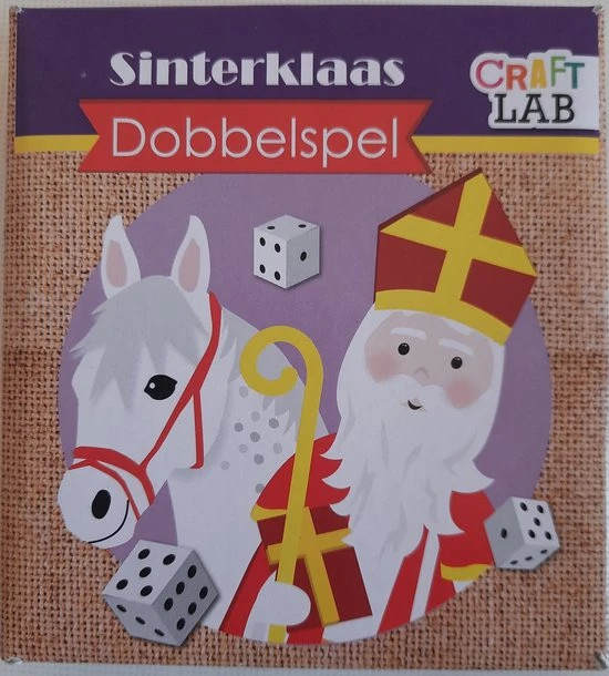 Craft Lab Sinterklaas Kerstman Dobbelspel