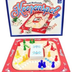 King International Keezenspel Compact - Oud Hollands Keezen - Bordspel - 2 Tot 4 Spelers