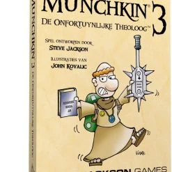 Steve Jackson Games Munchkin 3 De Onfortuynlijke Theoloog - Uitbreiding - Kaartspel