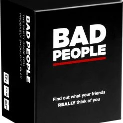 Dyce Games Bad People (Engelstalig) - H T Partyspel Voor Volwassenen - Het Kaartspel Dat Je Beter Niet Kan Spelen