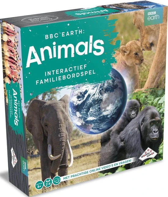 Identity Games BBC Earth: Animals Dierenquiz Bordspel
