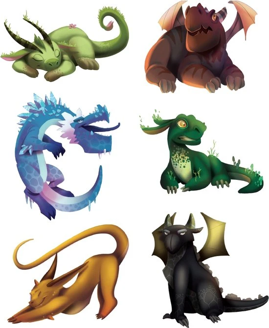 Blue Orange Gaming Dragomino - Kinderversie Van Kingdomino - Afbeelding 2