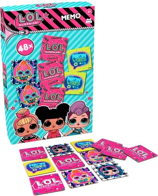 L.O.L. Surprise! LOL Surprise Memo Spel - 48 Kaarten - Afbeelding 2