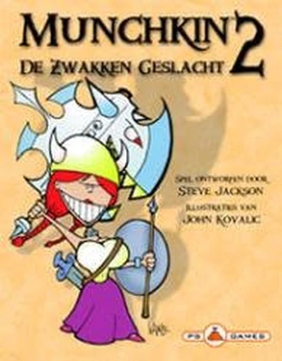 Steve Jackson Games Munchkin 2 De Zwakken Geslacht - Uitbreiding - Kaartspel - Afbeelding 5
