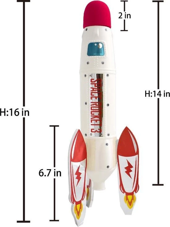 Brimley? Raket Experimenteerdoos - Wetenschapsdoos - DIY Wetenschap Set - STEM Speelgoed - Afbeelding 3