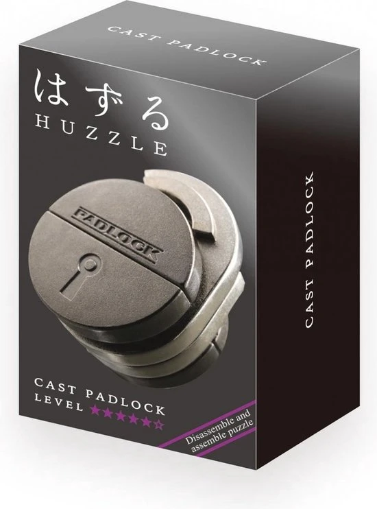 Huzzle Breinbreker Cast Padlock Zilver - Afbeelding 7