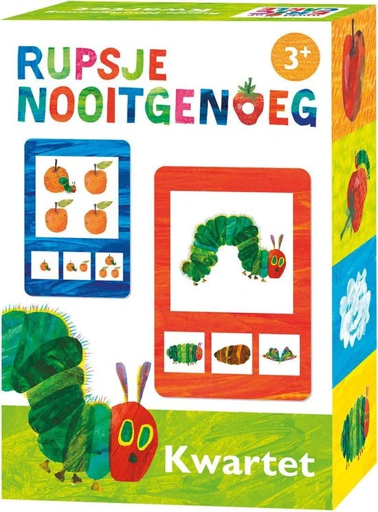 Bambolino Toys & Rupsje Nooitgenoeg Rupsje Nooitgenoeg Kwartet - Kaartspel - Afbeelding 7