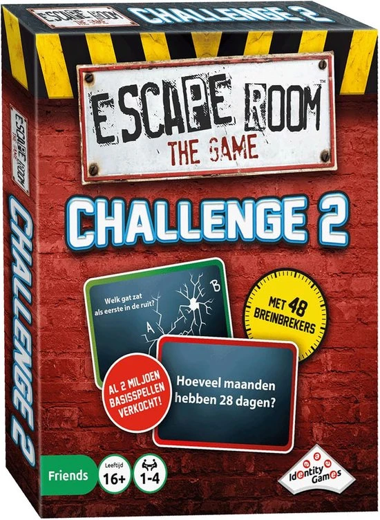 Identity Games Escape Room The Game Challenge 2 Kaartspel - Afbeelding 3