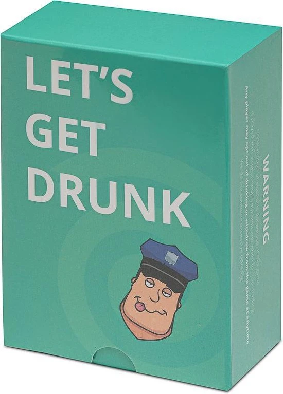 Drankspel Let's Get Drunk - Kaarten - Speelkaarten - Zuipen - Drinking Game - Volwassenen - Drankspelletje