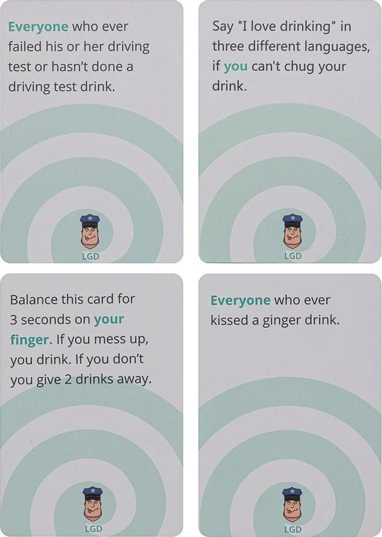 Drankspel Let's Get Drunk - Kaarten - Speelkaarten - Zuipen - Drinking Game - Volwassenen - Drankspelletje - Afbeelding 6