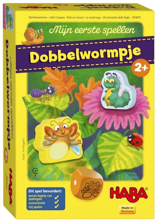Haba - Haba - Mijn Eerste Spellen - Dobbelwormpje - Afbeelding 6