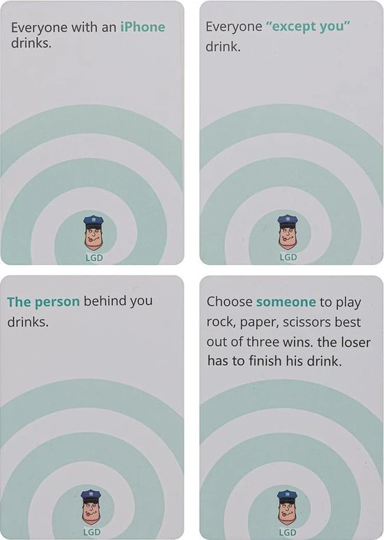 Drankspel Let's Get Drunk - Kaarten - Speelkaarten - Zuipen - Drinking Game - Volwassenen - Drankspelletje - Afbeelding 5