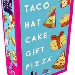 Blue Orange Gaming Taco Hat Cake Gift Pizza