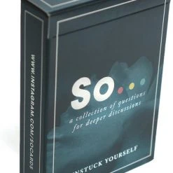 So Cards: Unstuck Yourself (questions For Conversation And Self-reflection)