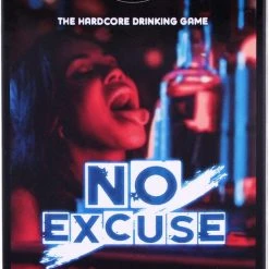 NX Party - NO EXCUSE - Drinking Game - Engelstalig - Kaartspel - Party Game For (young) Adults - Drankspel - English